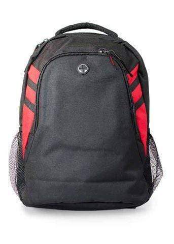 Aussie Pacific Tasman Backpack Bag 4000 Active Wear Aussie Pacific Black/Red  